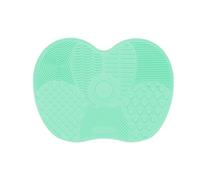 Lmyzcbzl Silicone Makeup Brush Cleaning Pad, Portable Washing Tool for Makeup Brushes, Green, 1 Count