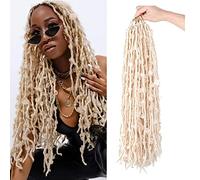 LMZIM 5 Packs of 24 Inch Butterfly Crochet for Black Women Crazy Faux Pre P