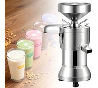 LMzythrop Commercial Soy Milk Machine,25 Kg/Hour,Rotating Control Lever for Adjustable Thickness,Soybean Maker Machine for Cafeterias,Restaurants,and Small Food Processing Plants