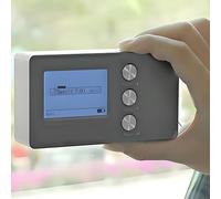 LMzythrop Digital Glass Thickness Meter for Tempered Triple Glazing Insulating Windows Doors Accuracy Minus or Plus 0.1mm,Displays Glass & Air Gap Thickness,One-Touch Measurement