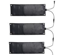 LMzythrop Snow Melting Mats Driveway,14 * 60in/36 * 150cm,PVC Heated Floor Mat with Non-slip Texture,Multiple Mats Can Be Linked Together,Snow Melting Mats for Stairs 3pcs