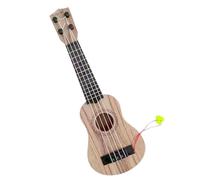 Lmzzdld 17In Kids Ukulele Guitar 4Strings Mini Guitar Children Musical Instruments Toys with Picks for Toddler Kids Easy Install Easy to Use,C