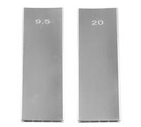 Lmzzdld Two-Way Radius Sanding Block Aluminum Aolly Fret Leveling Fingerboard Luthier Tool Guitar Sanding Beam （9.5-20）