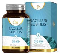 LN Bacillus Subtilis | 90 High Strength Probiotic Supplements - 6 Billion CFU Bacillus Subtilis Probiotic per Capsule | Non-GMO, Gluten & Allergen Free | Manufactured in The UK