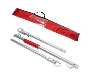 LN COZY CORNER 1.8 Meter Heavy Duty Towing Bar 2 Ton Pulling Capacity Steel Tow Pole Emergency Breakdown Tow Bar for Car Truck