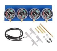 LN COZY CORNER 4-Gauge Carburetor Balancer Sync Tool, Motorcycle Carb Synchronizer Vacuum Gauge Kit for 4-Cylinder Petrol Engines, Performance Tuning & Enhancement Tool