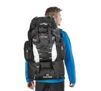 LN COZY CORNER 80L Waterproof Hiking Backpack for Men - Large Capacity Trekking Rucksack with Internal Frame & Rain Cover, Lightweight Camping Backpack for Mountaineering & Outdoor Adventures