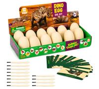 LN COZY CORNER Dinosaur Egg Dig Kit for Kids with 12 Unique Dinosaurs