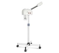 LN COZY CORNER Professional Facial Steamer, Nano Ionic Skin Care Steamer with Fast Heating, Portable & Adjustable Steam Settings for Home Spa, Acne Treatment, Travel-Friendly Design（White