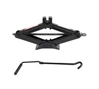 LN COZY CORNER Scissor Jack Heavy Duty Jack Set Lifting Tool Portable Steel Jack With Effort-Saving Handle Suitable for Tire Repair on Cars, SUVs and Vans Black (1T)