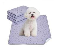 LN COZY CORNER Washable Dog Pee Pads Reusable Puppy Pads Fast Absorbent Leakproof Training Mat with Non-Slip Backing for Floor Crate Couch Protection & Potty Training (2, 92x104cm)