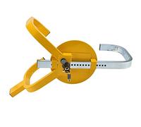 LN COZY CORNER Wheel Lock Wheel Clamp Trailer Lock Heavy Duty Wheel Lock Steel Security Anti-Theft Device with 2 Keys for Caravan Trailer Small Wheel Suitable for Wheels with a Diameter of 19"-23’