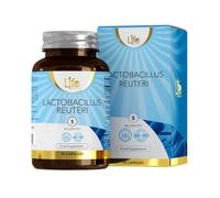 LN L Reuteri | 90 Lactobacillus Reuteri Capsules - 5 Billion CFU L-Reuteri per Serving | High Strength Supplement | Non-GMO, Gluten & Allergen Free | Made in The UK