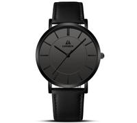 LN LENQIN Mens Watches Watches for Men Analog Quartz Watch 30M Waterproof Men's Wrist Watches Fashion Business Mens Designer Watch Leather Band