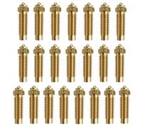 LNAKEGU 22PCS Barss Nozzles Kit for Neptune 4 Plus, 3D Printer 10PCS 0.4mm and 3PCS 0.2mm, 0.6mm, 0.8mm, 1.0mm Nozzles Kit for Elegoo Neptune 4 Plus/Neptune 4 Max