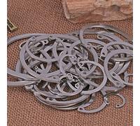 Lnanqing-compression spring 304 Stainless Steel Hole Inner Clamp Ring Spring Elastic Inside Chuck C-type Retaining, 5PCS, (C45)(C36)