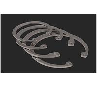 Lnanqing-compression spring 304 Stainless Steel Hole Ring Inner Snap C-Type Spring C30-C75, 10PCS, (Inner Diameter : C58, Number of Pcs 2Pcs)(C65)