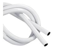 Lnanqing-Silicon Tube 1/8'' 1/4'' 3/8'' Panda PVC Hose 2-Layer Drip Irrigation Pipe White Skin Black Inside Micro Garden Watering Tubing, Flexible and Heat Resistant(8l11MM,10m)