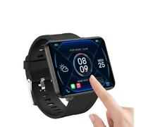 LNBEI 4G LTE Smart Watch, 2.86" Large Screen, 2700mAh Battery, Android Camera, GPS & Heart Rate Monitor, IP67 Waterproof Multifunctional Sports Watch for Men & Women (Black,1gb + 16gb)