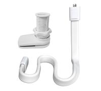 LNBEI Smart Baby Monitor with Camera and Audio, Video Baby Monitor, Remote Pan-Tilt-Zoom Night Vision, 2-Way Talk, VOX, No WiFi (Clip Mount)