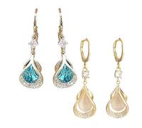 LNBLAKBXBD Lymphatic Earrings,Lymph Flow Magnetogen Earrings for Women, Lymph Flow Magnetogen Earrings,Acupuncture Earrings for Women Weight Loss, Zircon