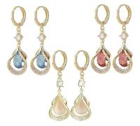 LNBLAKBXBD Lymphatic Earrings,Lymph Flow Magnetogen Earrings for Women, Lymph Flow Magnetogen Earrings,Acupuncture Earrings for Women Weight Loss, Zircon