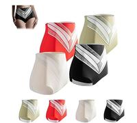 LNBLAKBXBD Titanium Fiber Tourmaline Shaping Shorts, Tummy Control Panties, Shaping Shorts, Titanium Fiber Shaping Shorts (4pcs,L)