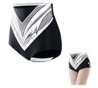 LNBLAKBXBD Titanium Fiber Tourmaline Shaping Shorts, Tummy Control Panties, Shaping Shorts, Titanium Fiber Shaping Shorts (Black,L)