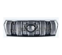 LNCZX Car Front Radiator Grilles for Toyota Land Cruiser Prado 150 FJ150 2018 2019 2020, Grills Replacement Upper Main Grill Air Outlet Vent Parts Styling Body Fittings