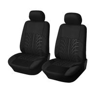 LNCZX Car Seat Cover Sets for Citroen C4 Picasso 2006-2013, Breathable Front Rear Seats 2 Seater Protective Wear Resistant Automotive Accessories Supports,Black