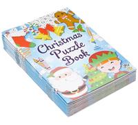 LND Gifts Christmas Book - 8 Mini Activity Books A6, Ideal for Christmas Activities for Kids - Perfect as Seasonal Party Bag Fillers, Xmas Stocking and Eve Box Fillers