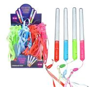 LND Gifts Neon Glow Sticks Party Pack of 12 Flashing Light Wands- Light Up Toys for Disco Parties and Sensory Lights, Perfect Hen Party Bag Fillers and Party Bag Fillers for Kids
