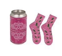 LND Gifts Prosecco Design Ladies Socks Gift, Novelty Socks in a Can: Perfect Funny Gifts for Women & Mum - Ideal Presents for Her, Nanny, Sister or Ladies, Valentines, Christmas Gifts For Women