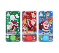 LND Gifts - Set Of 3 Christmas Handheld Water Games, Fun and Friendly Designs Hand Held Games for Kids, Engaging Water Game, Exciting Water Games for Kids Handheld Retro Toys Children's Hand Held Toys