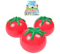 LND Gifts Splat Ball Tomato, Squishy Ball Fun for Kids - Squeeze it, Throw it, Stretch it, 6cm - Anxiety Relief, Exciting Item for Play and Entertainment