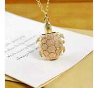 LNDDP Retro Korean turtle clamshell necklace hanging table children's electronic watch cute cartoon pocket watch primary school boys and girls