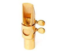Lnfxkvva 1Set - E Flat, Alto Saxophone Metal Flute - B Flat, Alto Treble Flute Replacement Accessories Brass