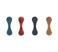 Lnfxkvva 4 Piece Leather Magnetic Bookmark Cowhide Personalized Top-Grain Leather Magnetic Bookmark