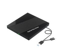 Lnfxkvva 7 in 1 USB 3.0 Type C External CD DVD RW Optical Drive Portable DVD Player Burner Reader USB Hub for PC Laptop