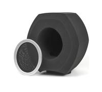 Lnfxkvva F3 Professional Studio Mic Screen Acoustic Filter Desktop Noise Reduction Microphone Foam Windscreen Black Net High Guality Easy to Use