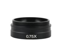 Lnfxkvva Professional Monocular Microscope Auxiliary Objective Barlow Lens 0.75X Install Thread 42mm for 10A 120X 180X 300X Easy Install Easy to Use