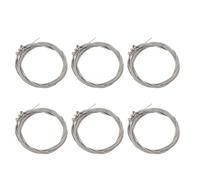 Lnfxkvva Set of 24 Steel Strings for 4 String Bass Guitar