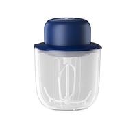 Lnfxkvva Wireless Electric Whisk Stand Mixer Electric Egg Beater Milk Cream Blender Automatic USB Charging,1000Ml (Blue)