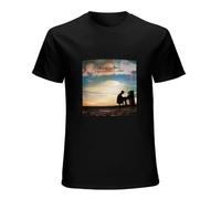 LNGXN Bill Ryder Jones A Bad Wind Blows in My Heart T Shirt for Men Black L