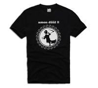 LNGXN Todl Amon DÜÜL II T Shirt DUUL Band Psychedelic KRAUTROCK CAN Reaper Phallus Dei A487 XL Black Black M