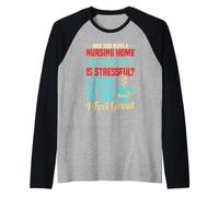 LNHA Licensed Nursing Home Administrator Raglan Baseball Tee