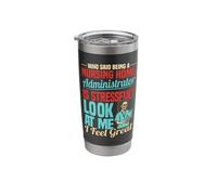 LNHA Licensed Nursing Home Administrator Stainless Steel Insulated Tumbler