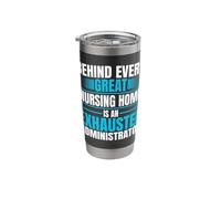 LNHA Licensed Nursing Home Administrator Stainless Steel Insulated Tumbler