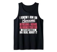 LNHA Licensed Nursing Home Administrator Tank Top
