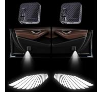 Lnhgh Car Door Lights Logo Projector, Angel Wings Car Wireless LED Door Courtesy Light, Car Door Lights Angel Wings Logo Projector Light for Cool Car Decorations
